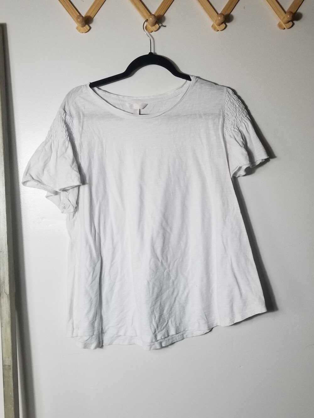 LC LAUREN CONRAD WOMEN'S WHITE BLOUSE SIZE XL